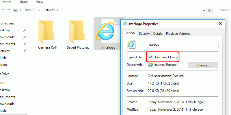 Làm cách nào để xem file SVG Thumbnails trên Windows Explorer