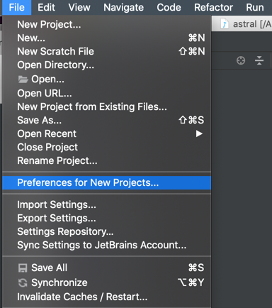 Cấu hình setting cho project mới trong PhpStorm